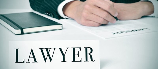 Lawyer with Notebook