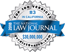 The National Law Journal Top 100 Verdicts, #3 in California